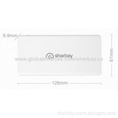 Dual USB Port Power Banks with 4,000mAh Capacity, Various Colors Available, 4 Power Indicator LightsNew